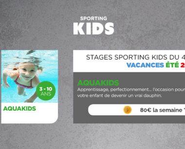 Aquakids - stage d'été - Sporting Form'